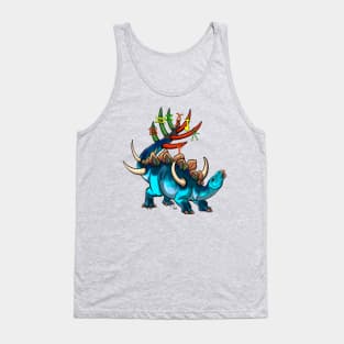 TWD HoliDinos: Kwanzaa Kentrosaurus Tank Top